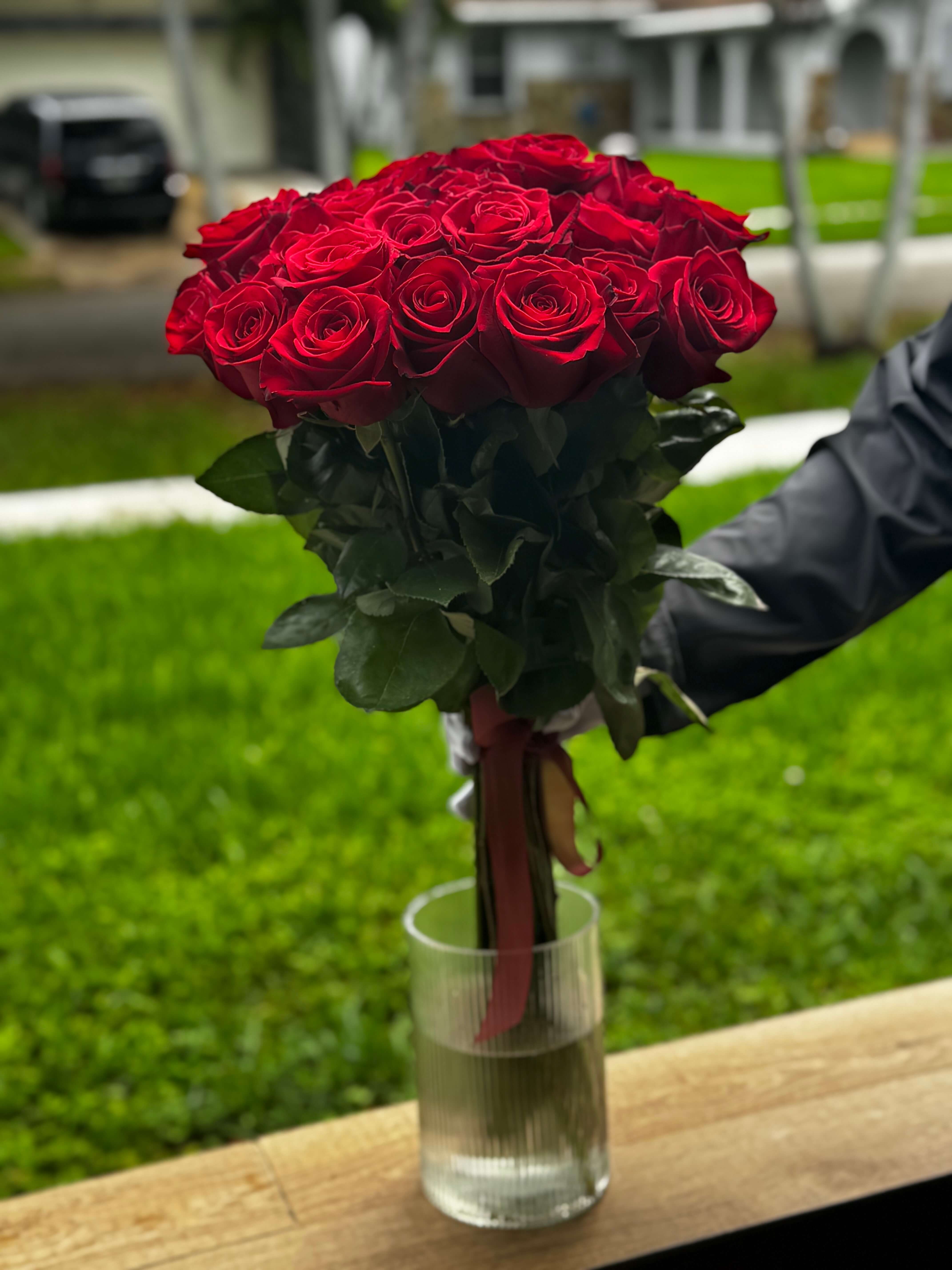 3 Dozen Red Roses 